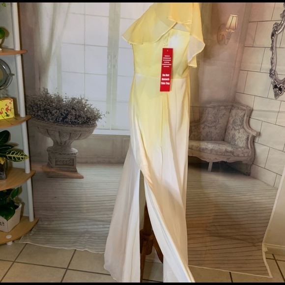 Crystal Doll Dreamy Princess Yellow Ombré Dress - Picture 5 of 6